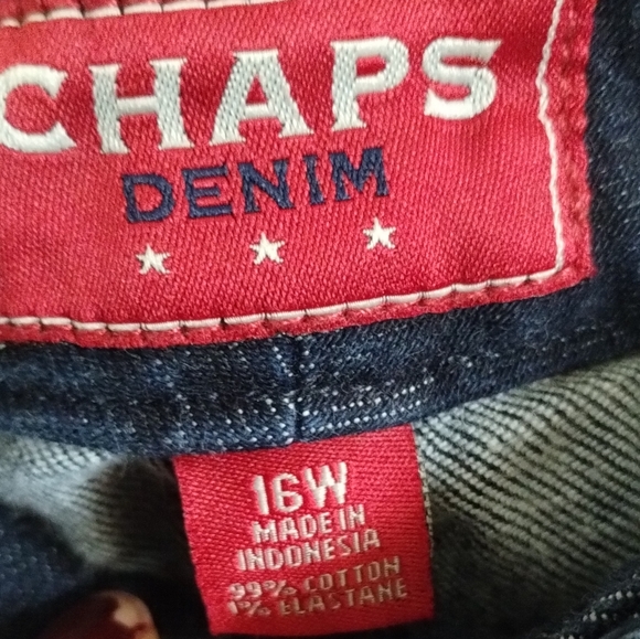 Plus Size Chaps Denim Jeans - Picture 6 of 8